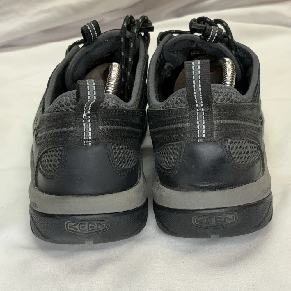 Keen Atlanta Cool II Steel Toe Men's US 10.5 D Black Gray Resistant Work Boots